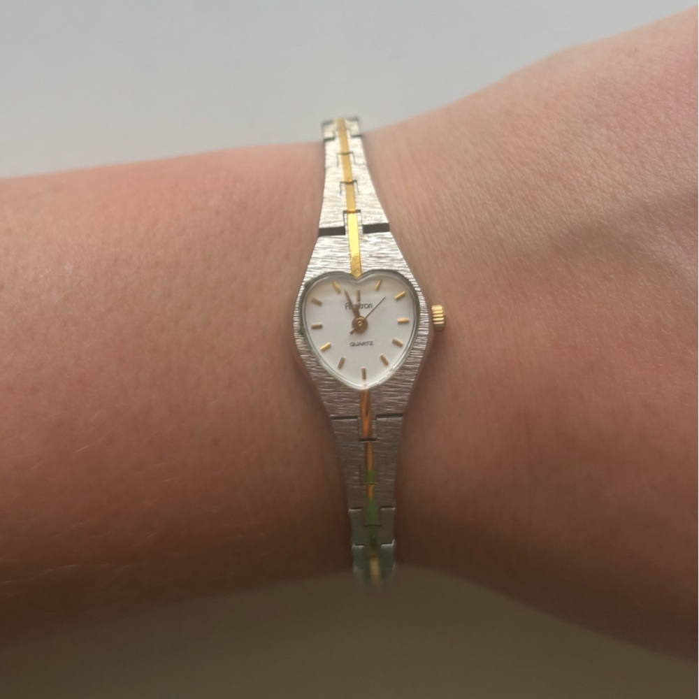 Vintage Heart-Shaped Armitron Watch